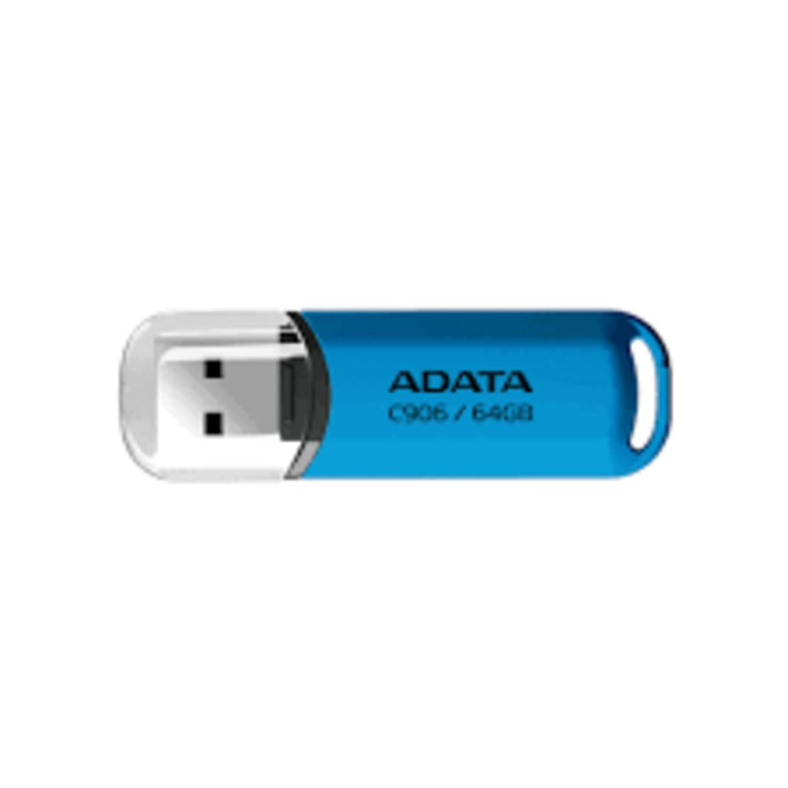 MEMORIA ADATA USB  64GB C906 AZUL 2.0
