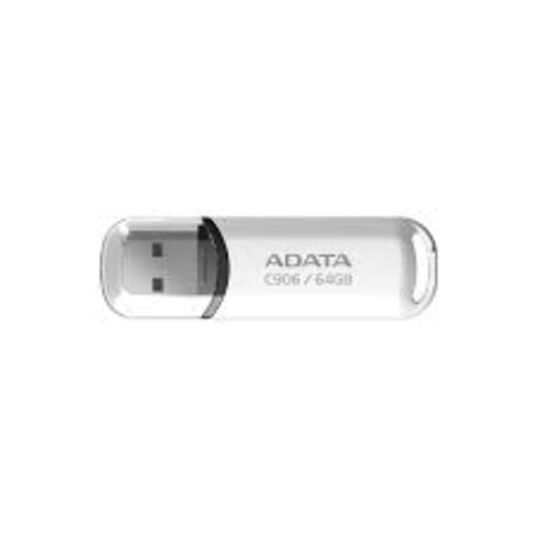MEMORIA ADATA USB  64GB C906 BLANCO 2.0