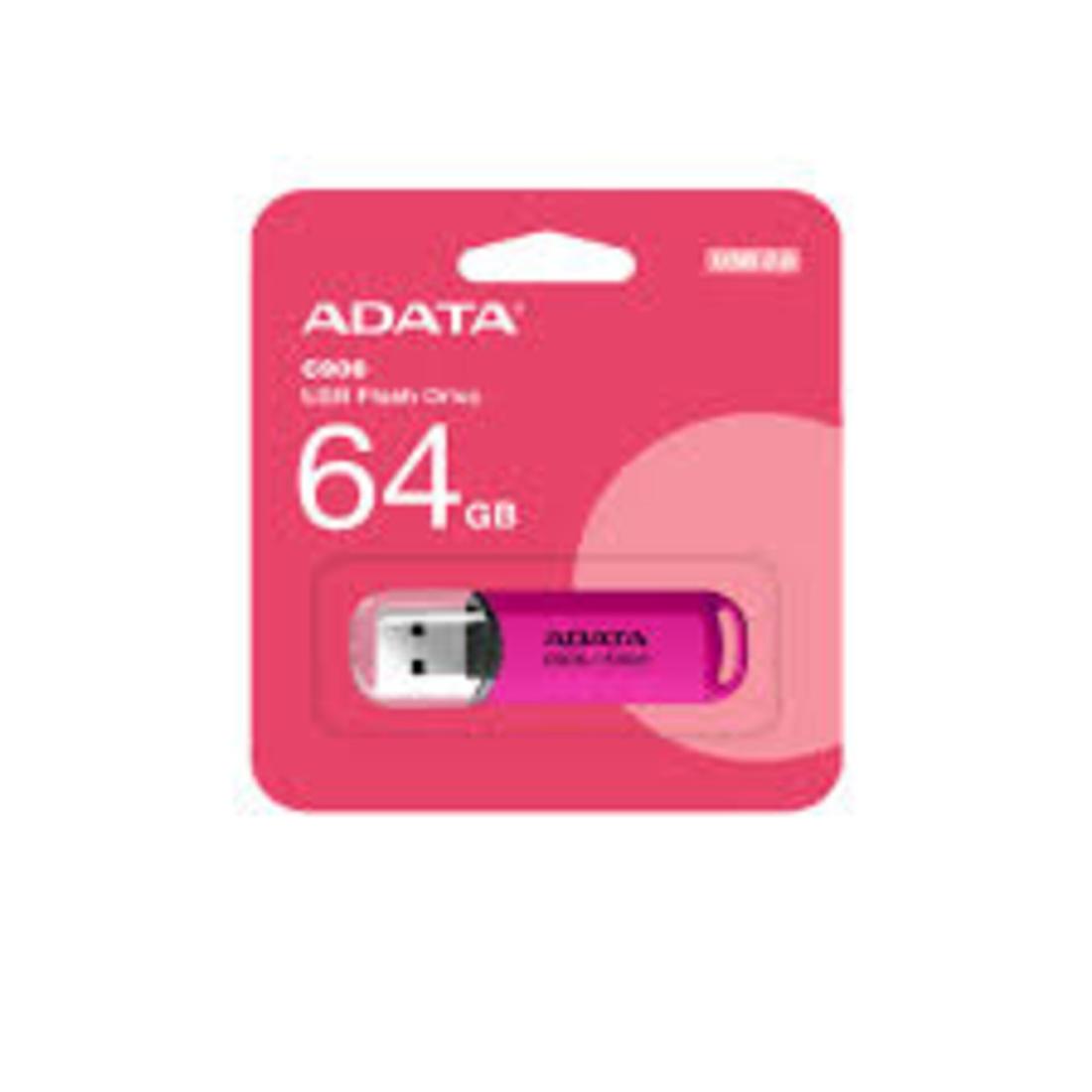 MEMORIA ADATA USB  64GB C906 PURPLE 2.0