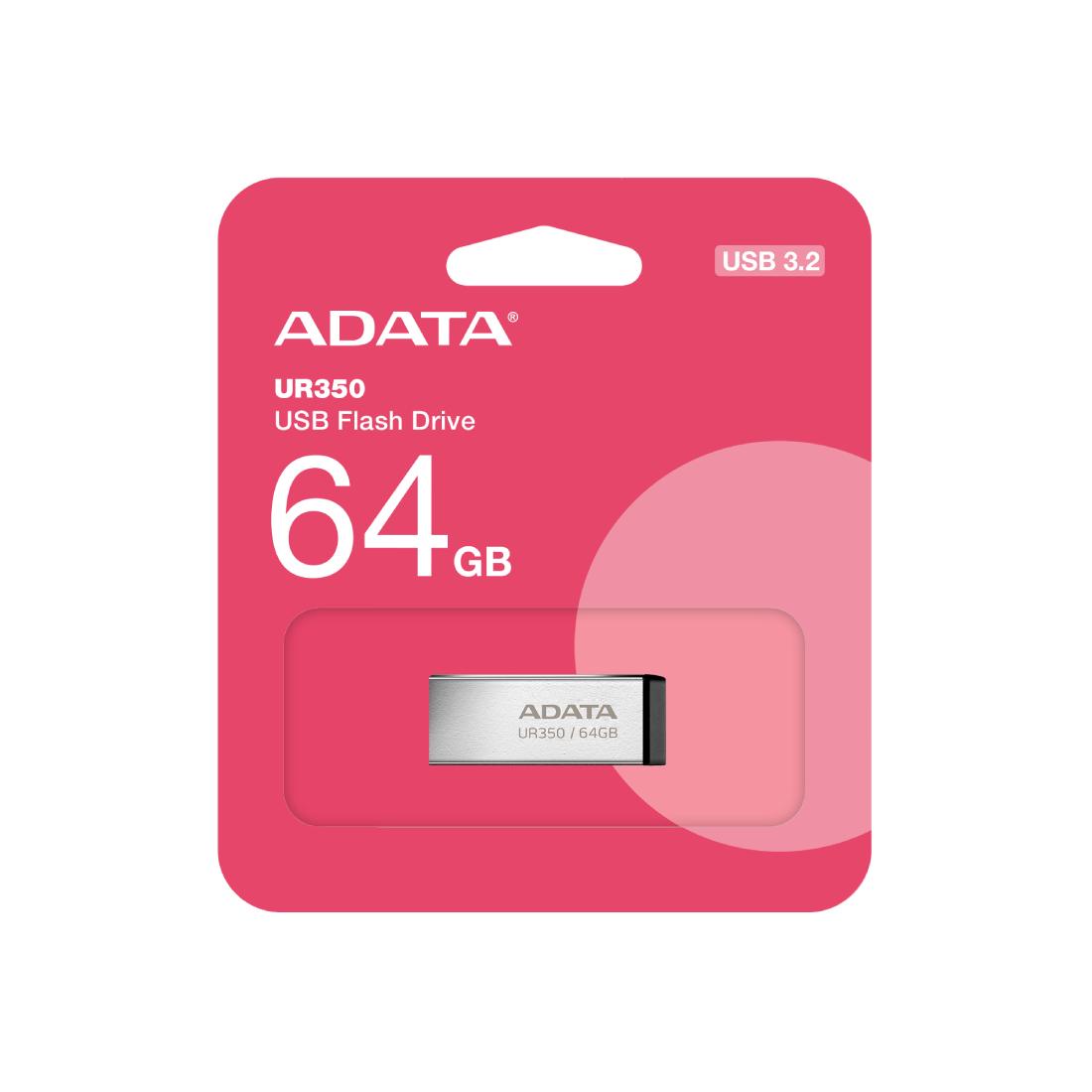 MEMORIA ADATA USB 64 GB UR350 METAL