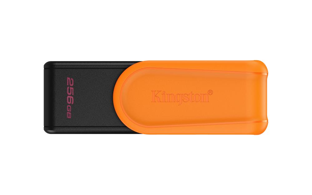 MEMORIA KINGSTON USB 256GB EXODIA S 3.2 ORANGE GIRATORIA