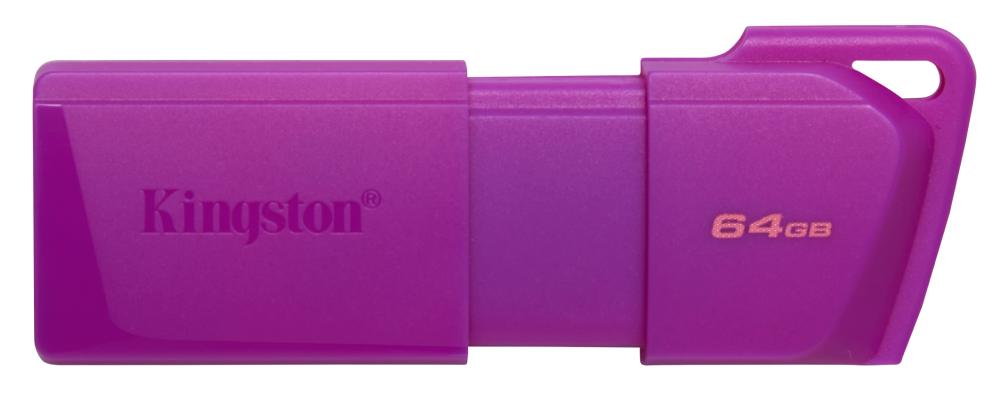 MEMORIA USB  KINGSTON 64 GB EXODIA M-MORADO