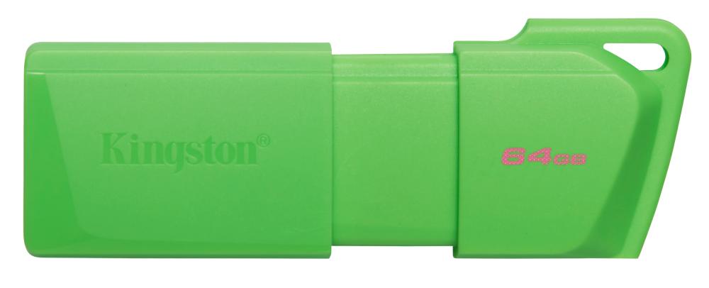 MEMORIA USB  KINGSTON 64 GB EXODIA M-VERDE LIMON