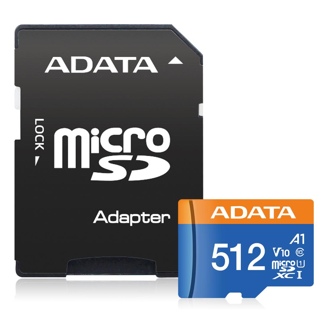 MEMORIA MICRO SD ADATA 512GB V10 U1 CLASE 10