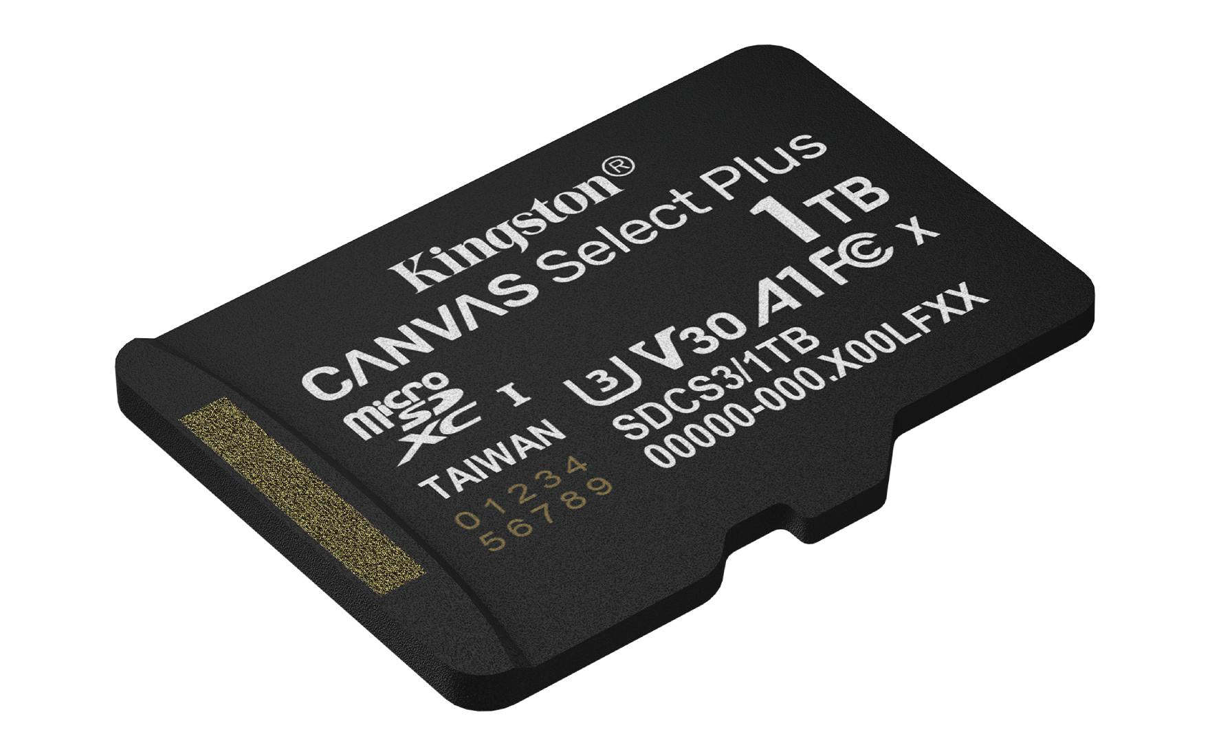 MEMORIA MICRO SD KINGSTON U3 V30 A1 1TB 150MBS