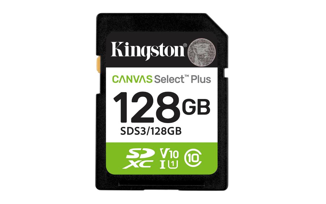 MEMORIA SD KINGSTON 128 GB CLASE 10 U1 150/MBS A1