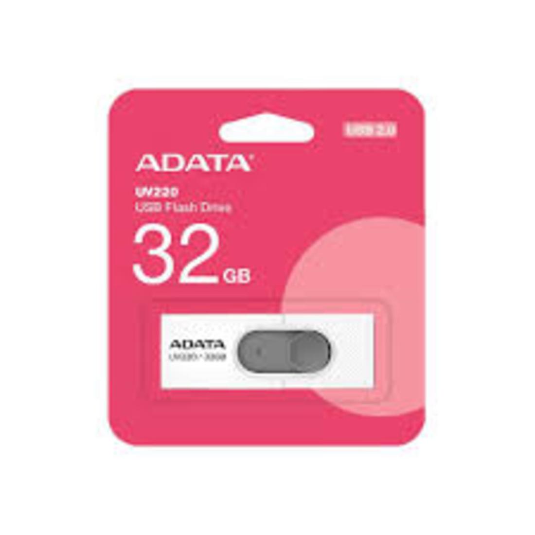 MEMORIA USB ADATA AUV220 32GB BLANCO