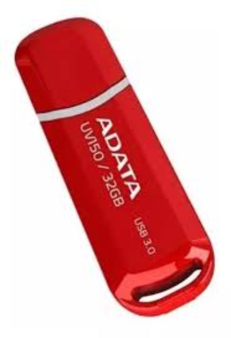 MEMORIA USB ADATA UV150 32GB 3.2 ROJO