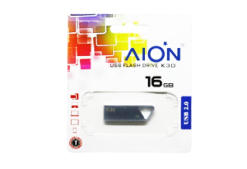 MEMORIA USB AION 16GB K30 METAL GLOSSY-CHROME