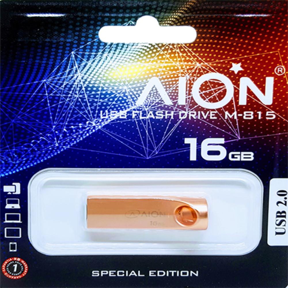 MEMORIA USB AION 16GB M815 METAL ROSY GOLD