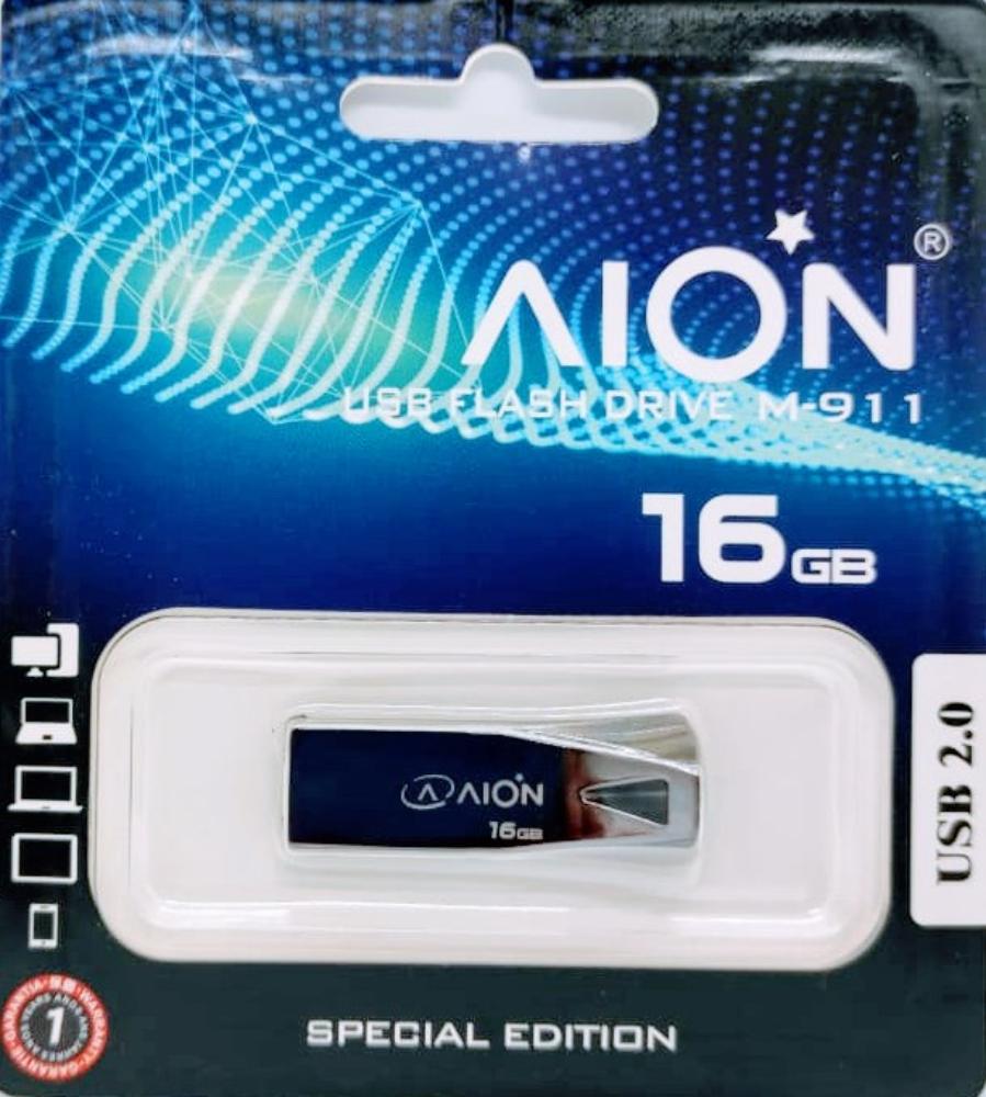 MEMORIA USB AION 16GB  M911 METAL-GLOSSY CHROME