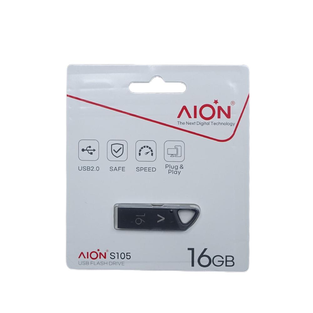 MEMORIA USB AION 16GB S105 2.0 METALICA