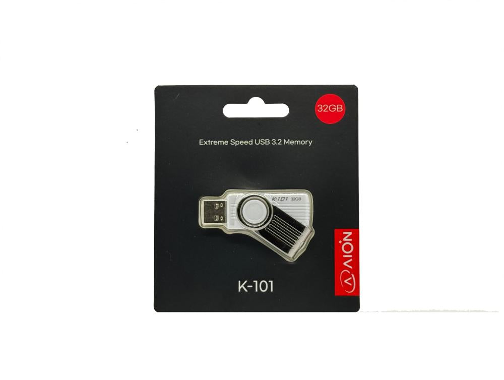 MEMORIA USB AION 32GB K101 3.2 PLASTICO COLOR  BLANCO