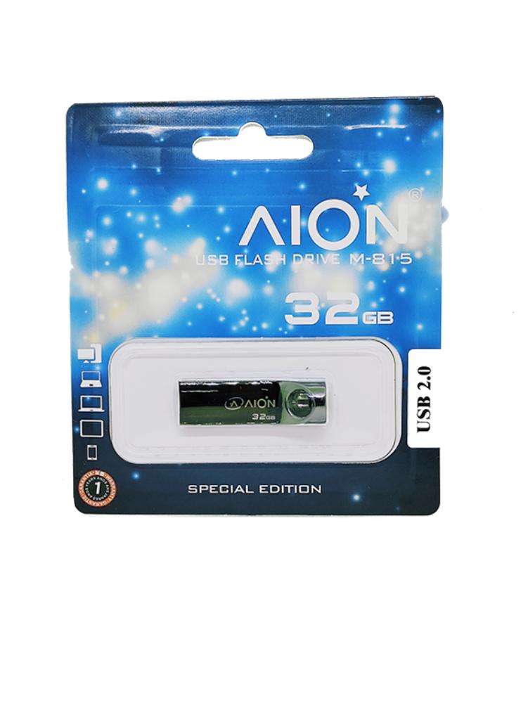 MEMORIA USB AION 32GB M815 METAL NON-GLOSSY-SILVER