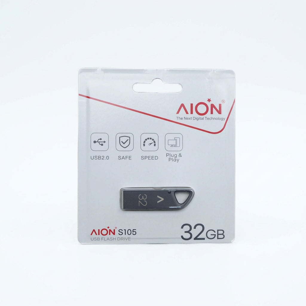 MEMORIA USB AION 32GB S105 2.0 METALICA