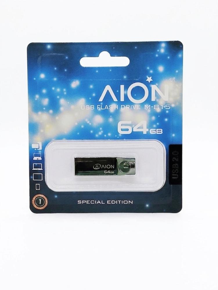 MEMORIA USB AION 64GB M815 METAL NON-GLOSSY-SILVER