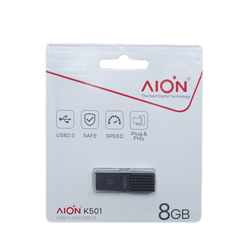 MEMORIA USB AION 8GB K501 2.0 METALICA