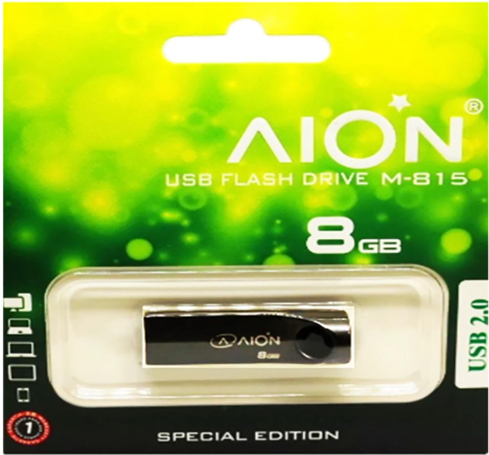 MEMORIA USB AION 8GB M815 METAL NON-GLOSSY-CHROME