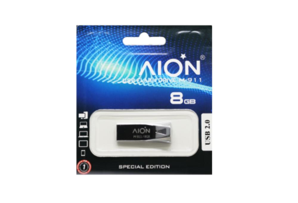 MEMORIA USB AION 8GB  M911 METAL-NON GLOSY CHROME