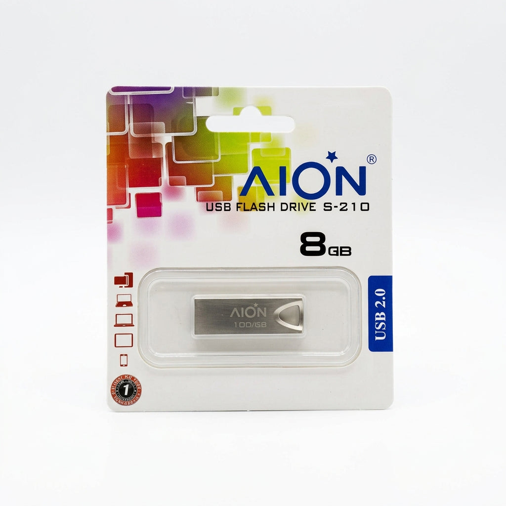 MEMORIA USB AION 8GB S210 METAL