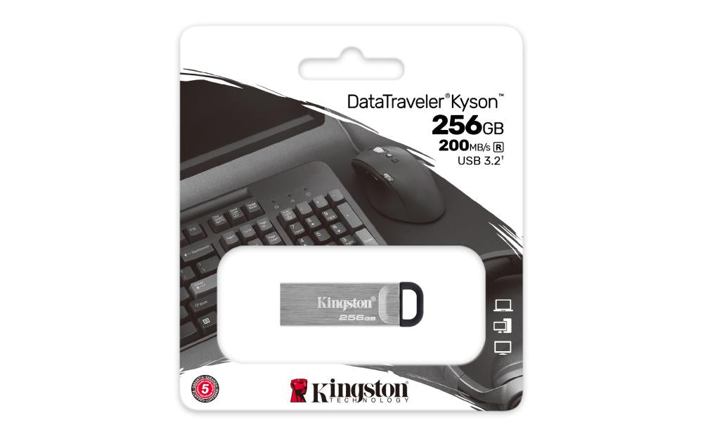 MEMORIA USB KINGSTON KYSON 256 GB 200MBS 3.2