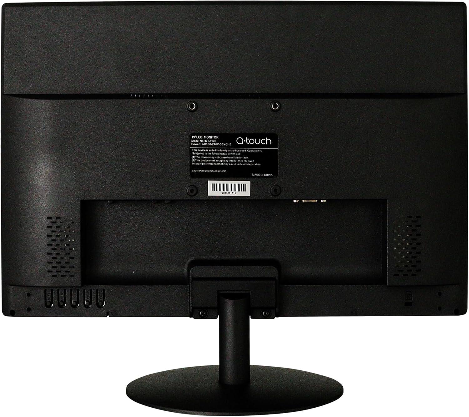 MONITOR Q-TOUCH LED 19" QT-1900 HDMI / VGA