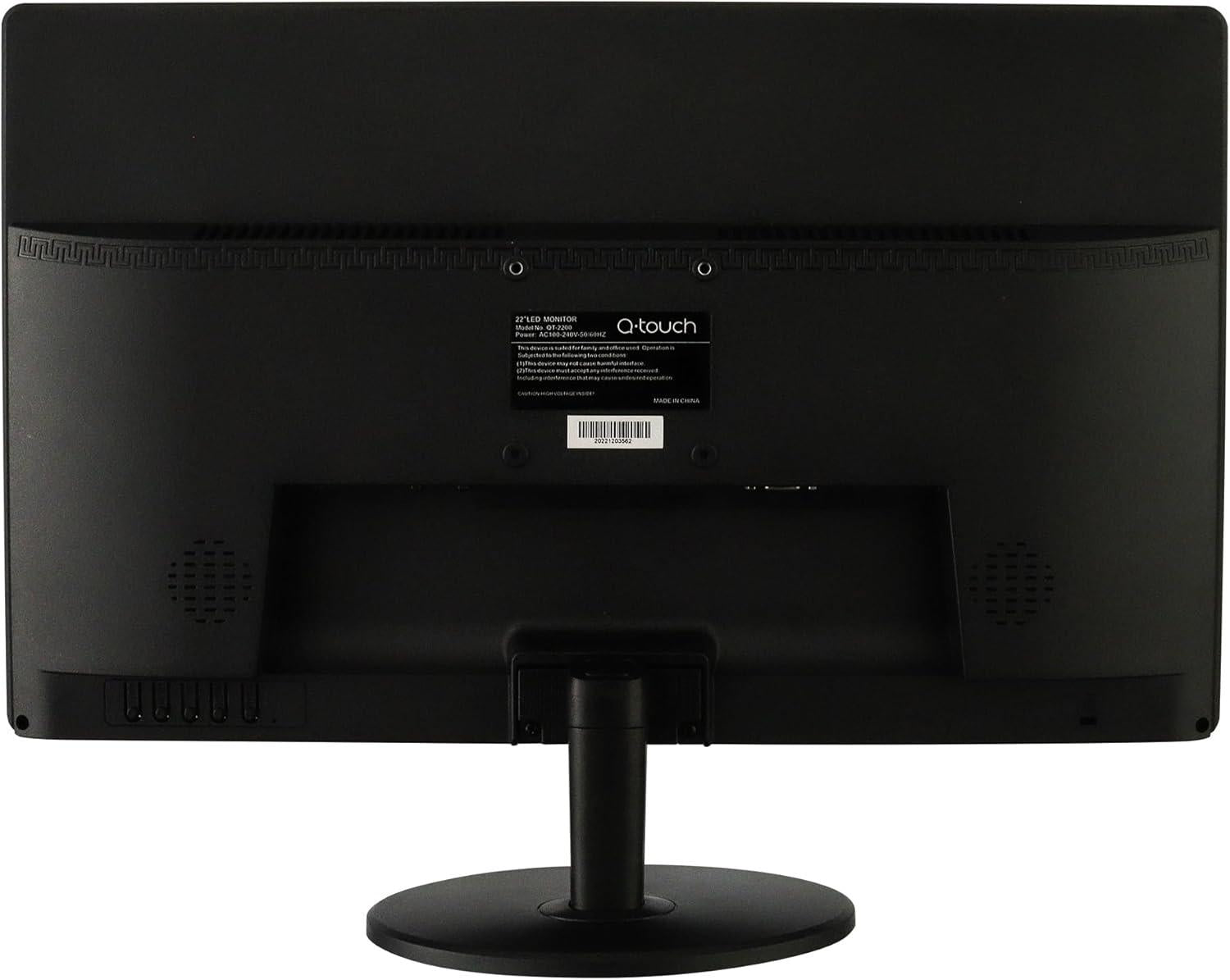 MONITOR Q-TOUCH LED 22" QT-2200 HDMI / VGA