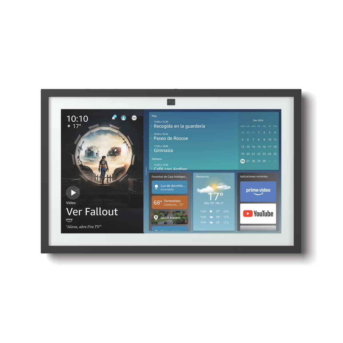 Pantalla Alexa Echo Show 15 Generación 2 Negro