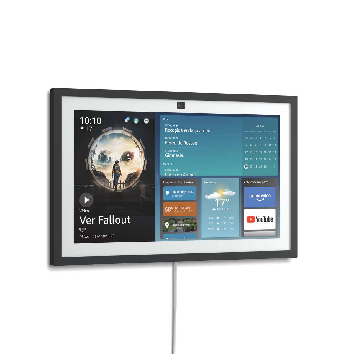 Pantalla Alexa Echo Show 15 Generación 2 Negro