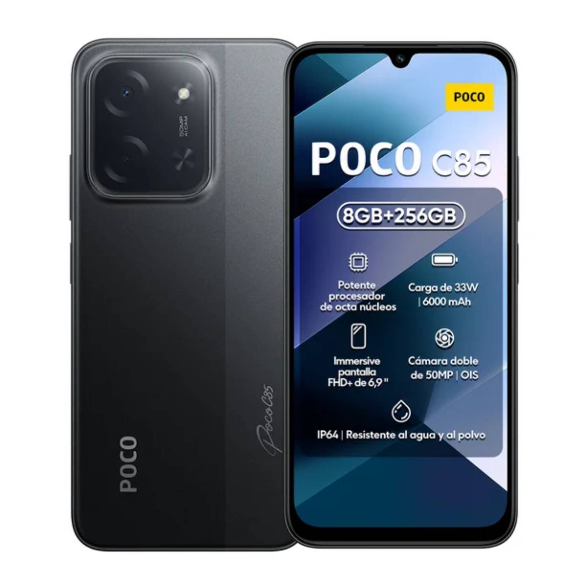 POCO C85 8GB RAM 256GB Negro
