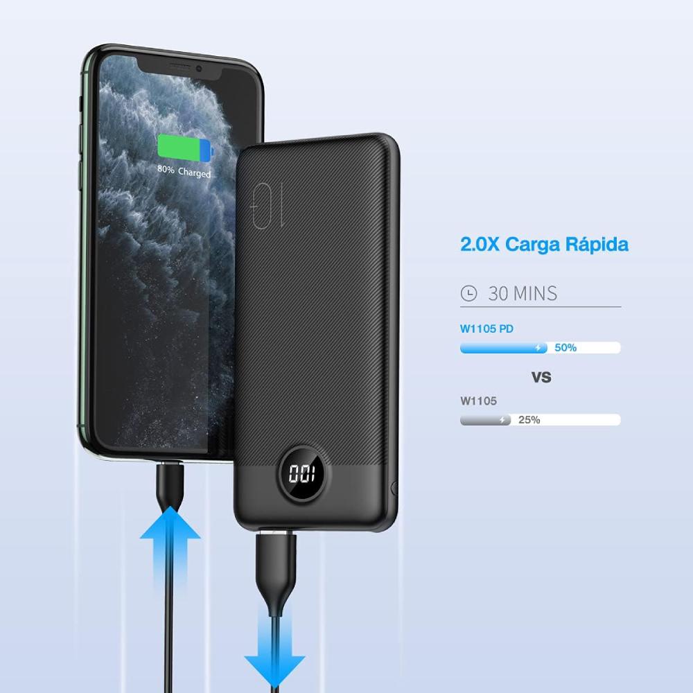POWER BANK AION VP-1105 10000 mAh QUALCOMM