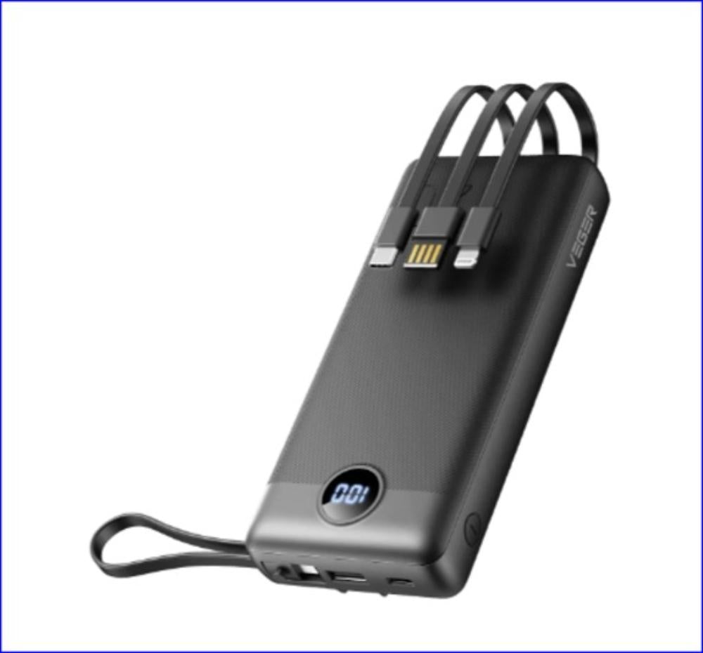 POWER BANK AION VP-1116 10000 mAh 4 CONECTORES