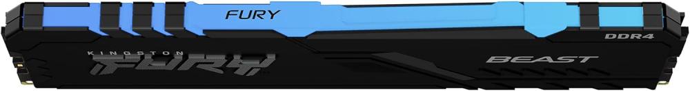 RAM DDR4 8GB 3200MT/S FURY BEAST BLACK PC KF432C16BB/8