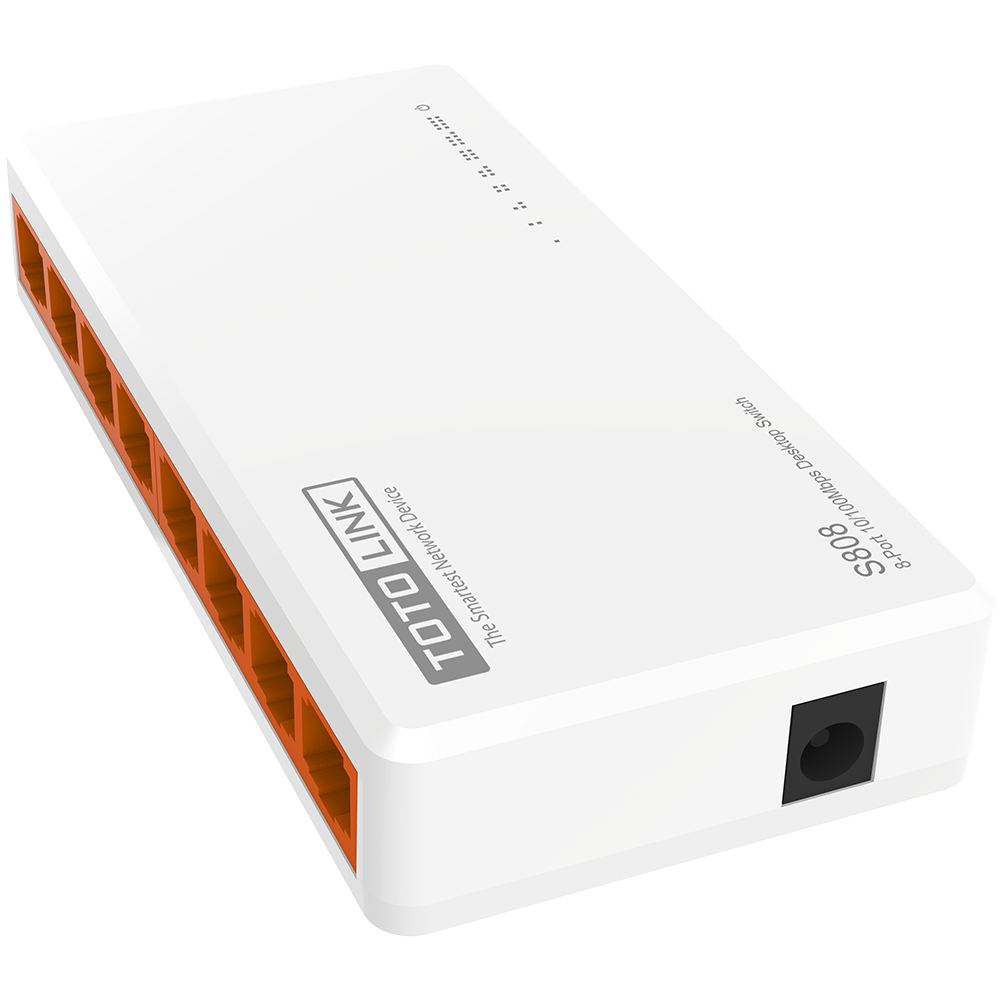 SWITCH DE 8 PUERTOS TOTOLINK 10/100 MBPS