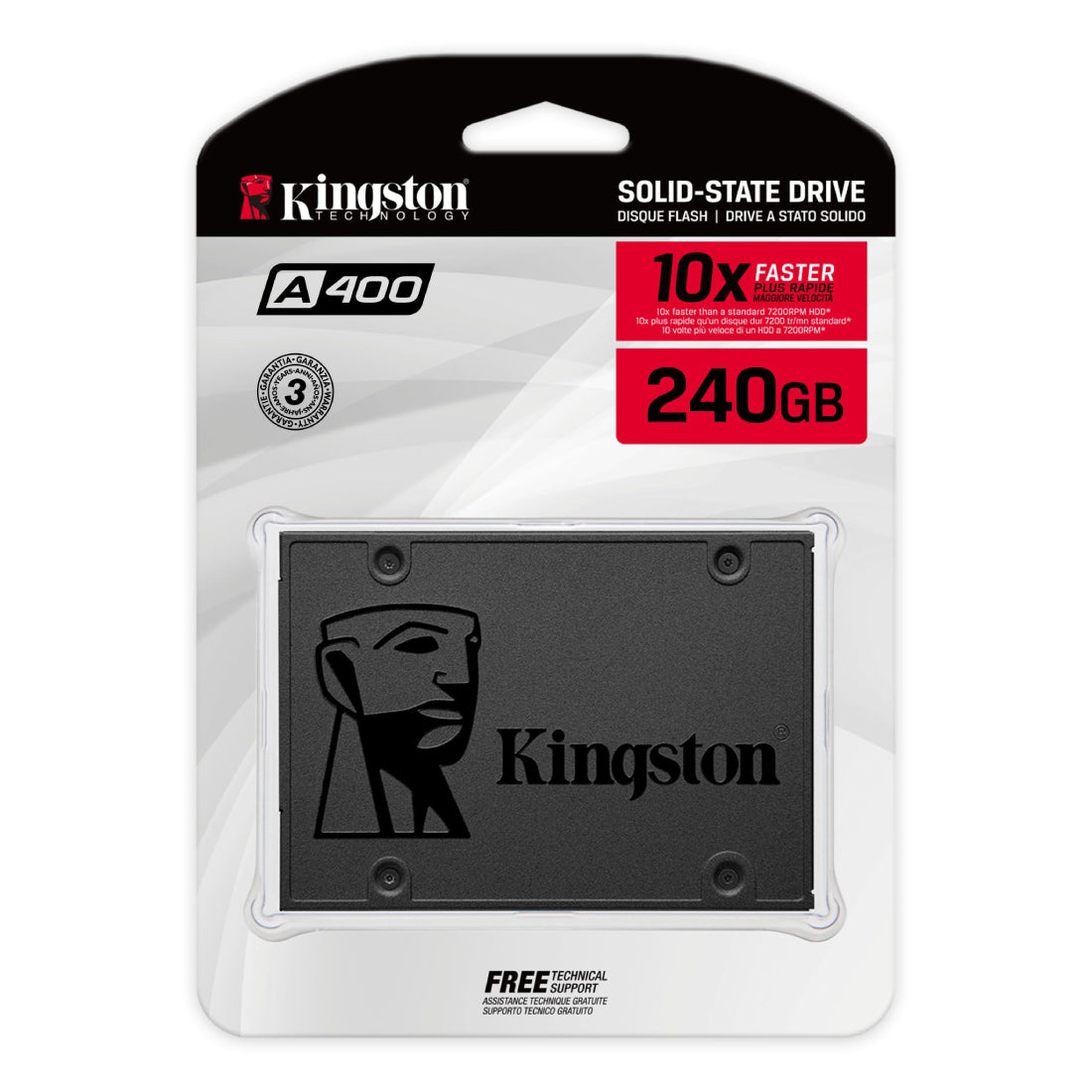 SSD KINGSTON A400S37 240 GB 2.5"