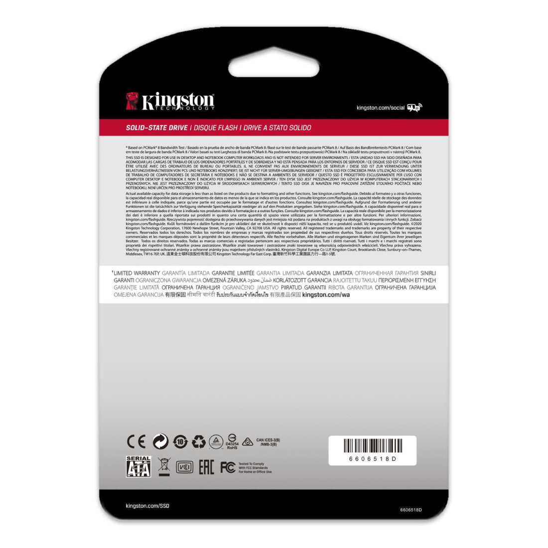 SSD KINGSTON A400S37 480 GB 2.5"
