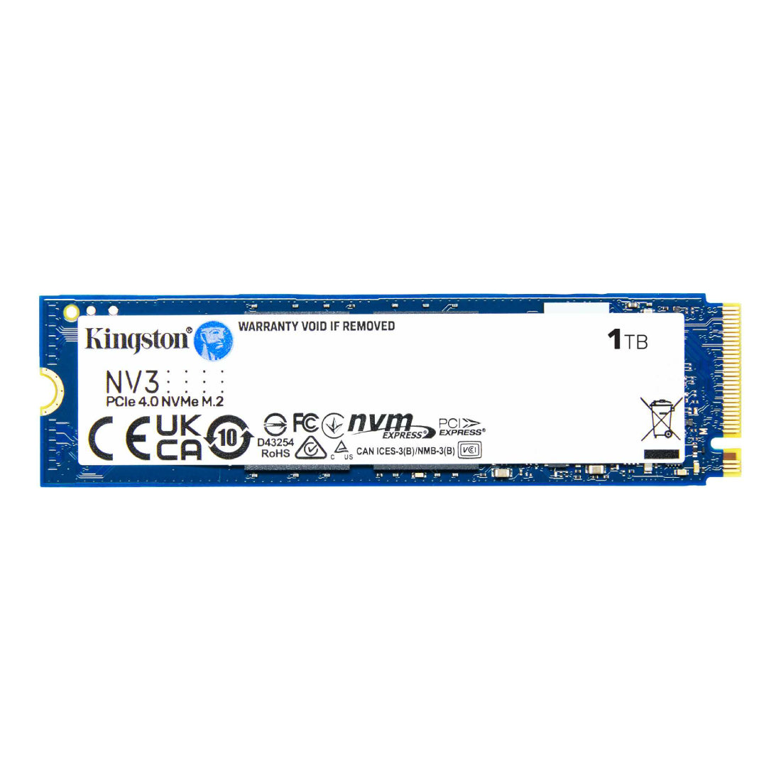 SSD KINGSTON NV3 PCIe 4.0 M.2 1TB 6000 MB/S