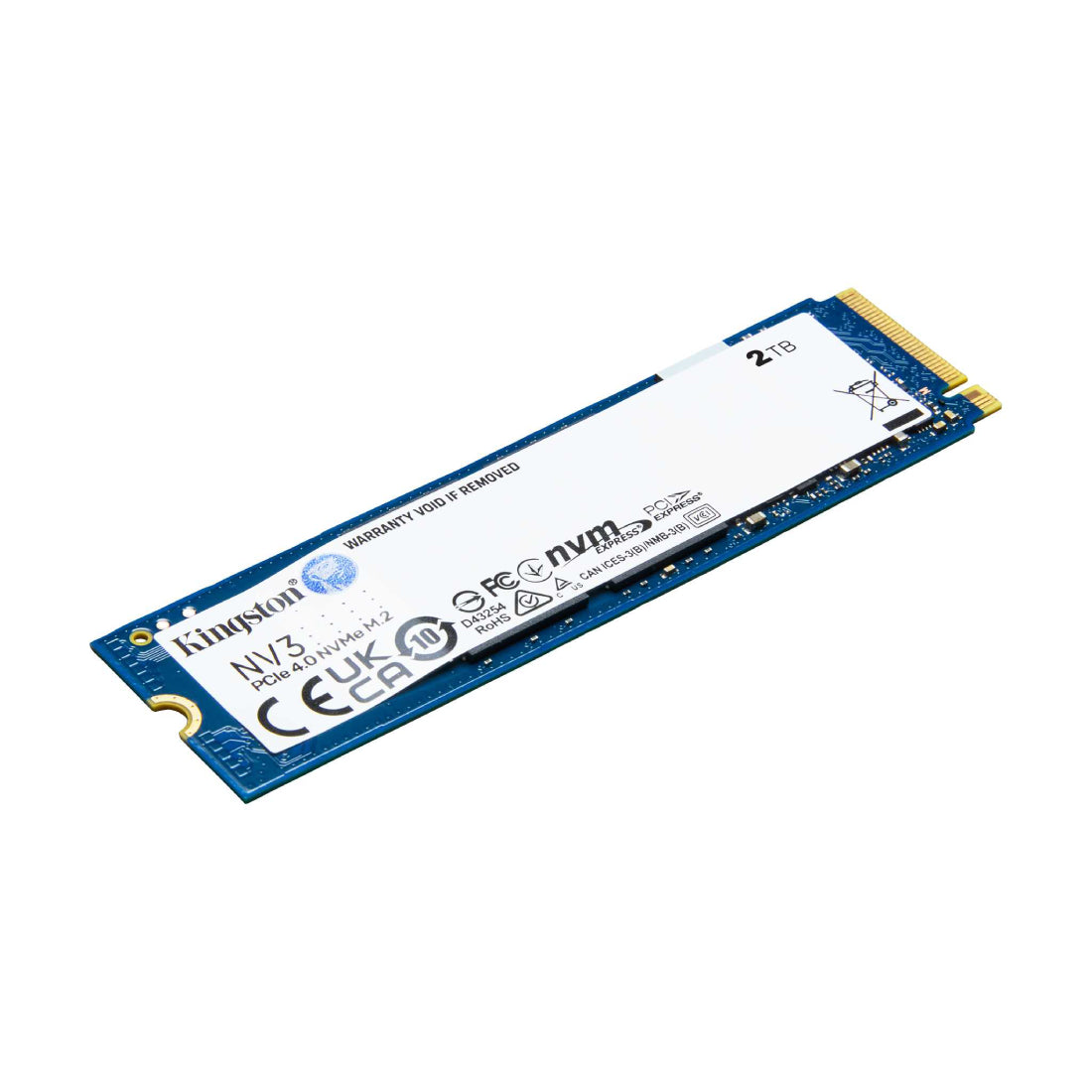 SSD KINGSTON NV3 PCIe 4.0 M.2 2TB 6000 MB/S