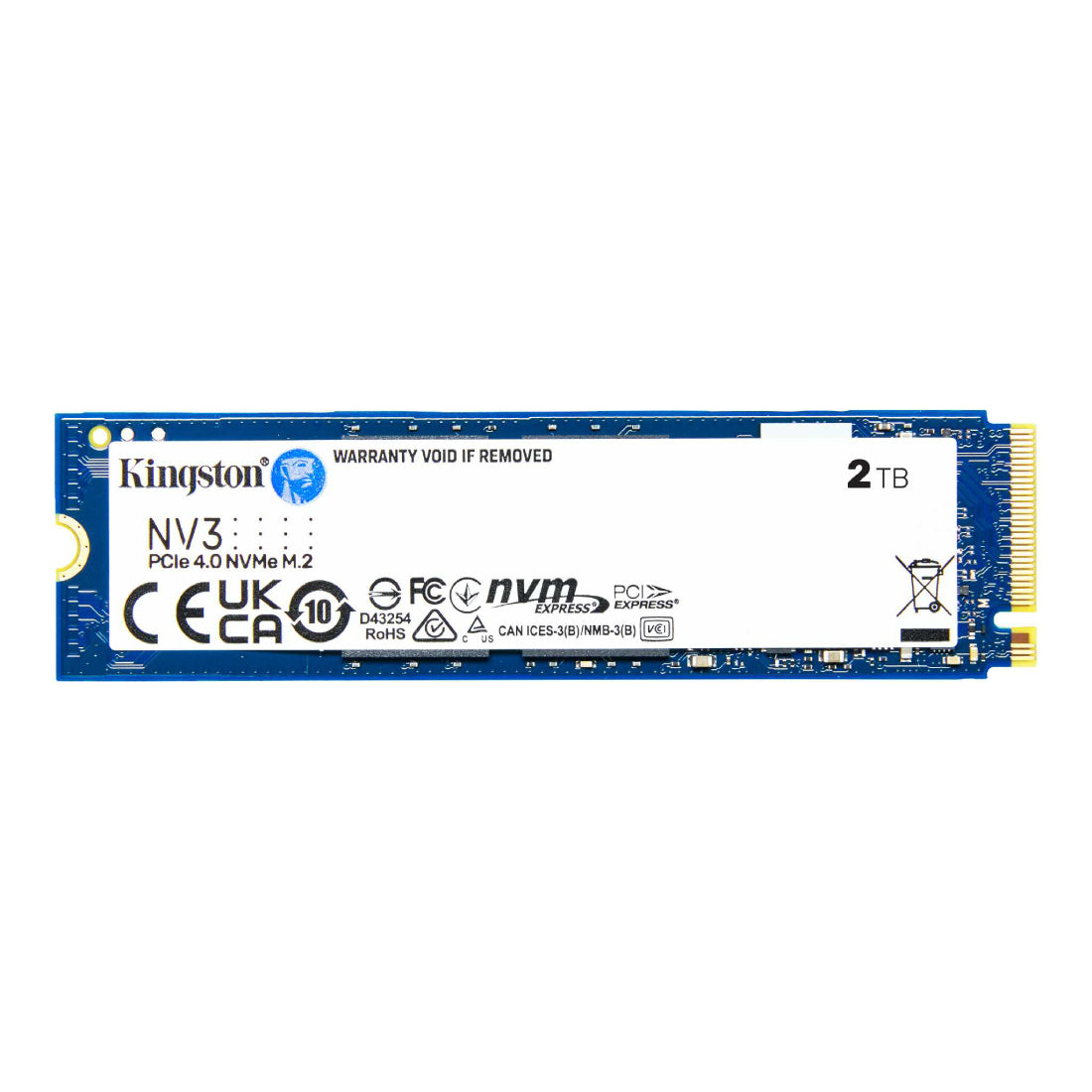 SSD KINGSTON NV3 PCIe 4.0 M.2 2TB 6000 MB/S