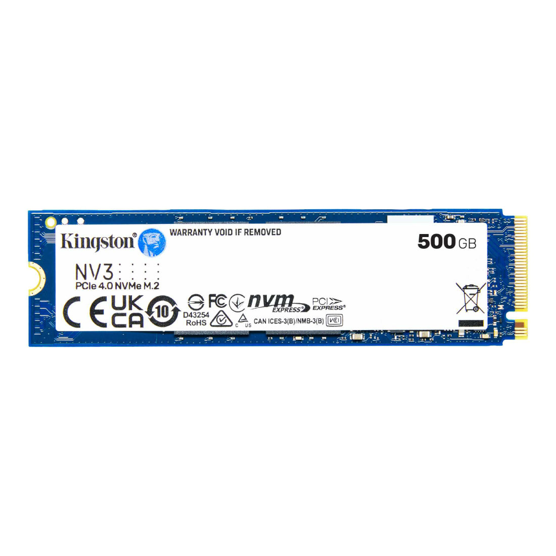 SSD KINGSTON NV3 PCIe 4.0  M.2 500GB 5000 MB/S