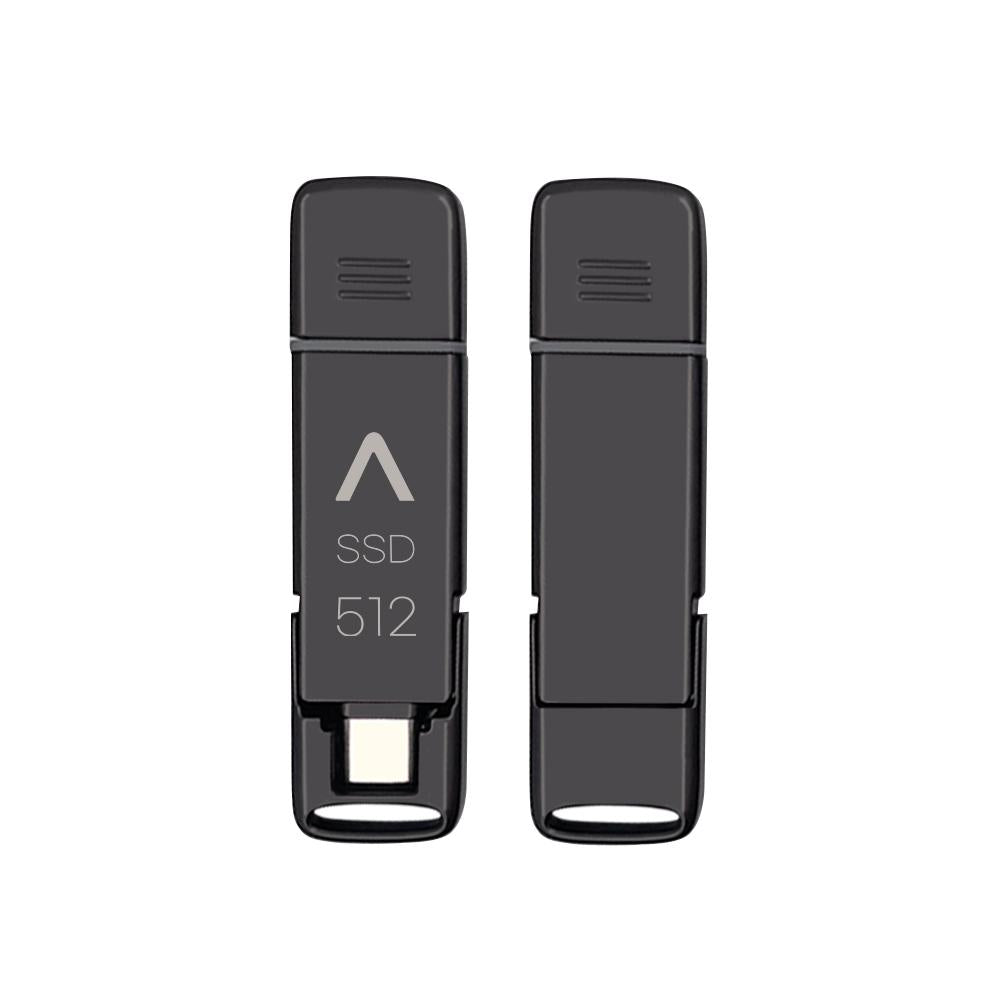 SSD MINI AION NBP1000 512GB USB-C 500MB/S USB 3.0 NEGRO