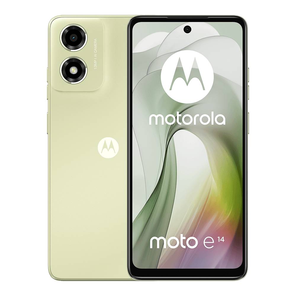 Telefono MOTO E14 2GB RAM 64GB Graphite Green