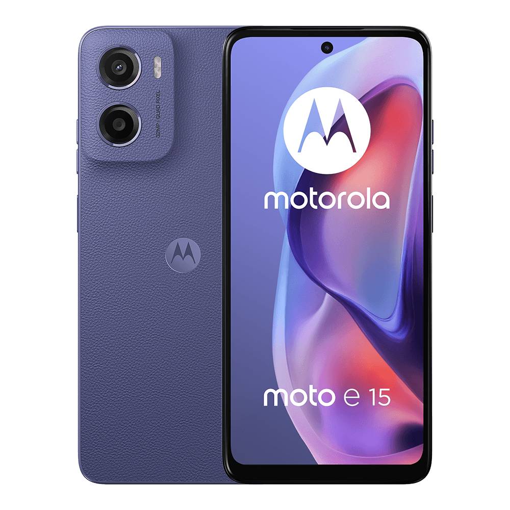 Teléfono MOTO E15 2GB 64GB Fresh Lavander