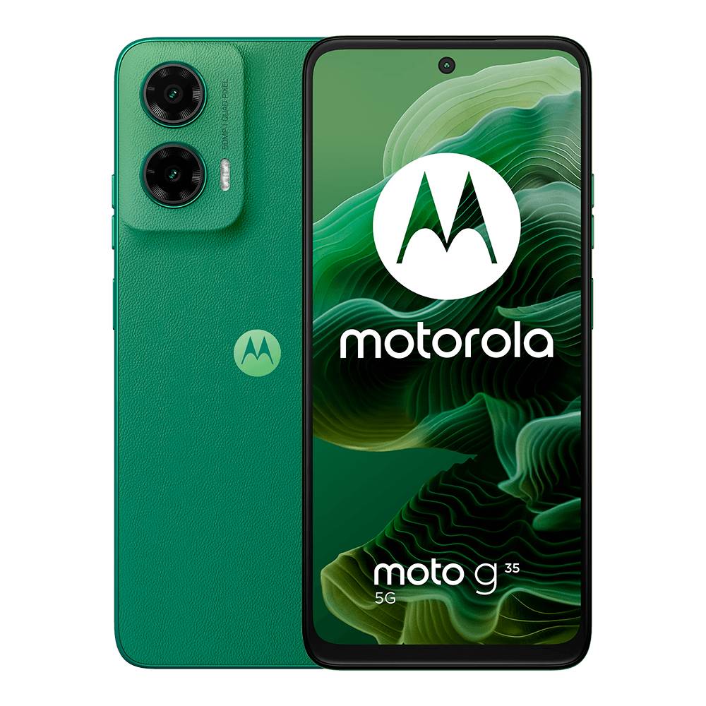 Teléfono MOTO G35 8GB RAM 128GB 5G Leef Green