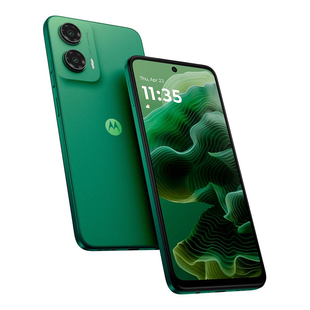 Teléfono MOTO G35 8GB RAM 256GB 5G LEEF GREEN