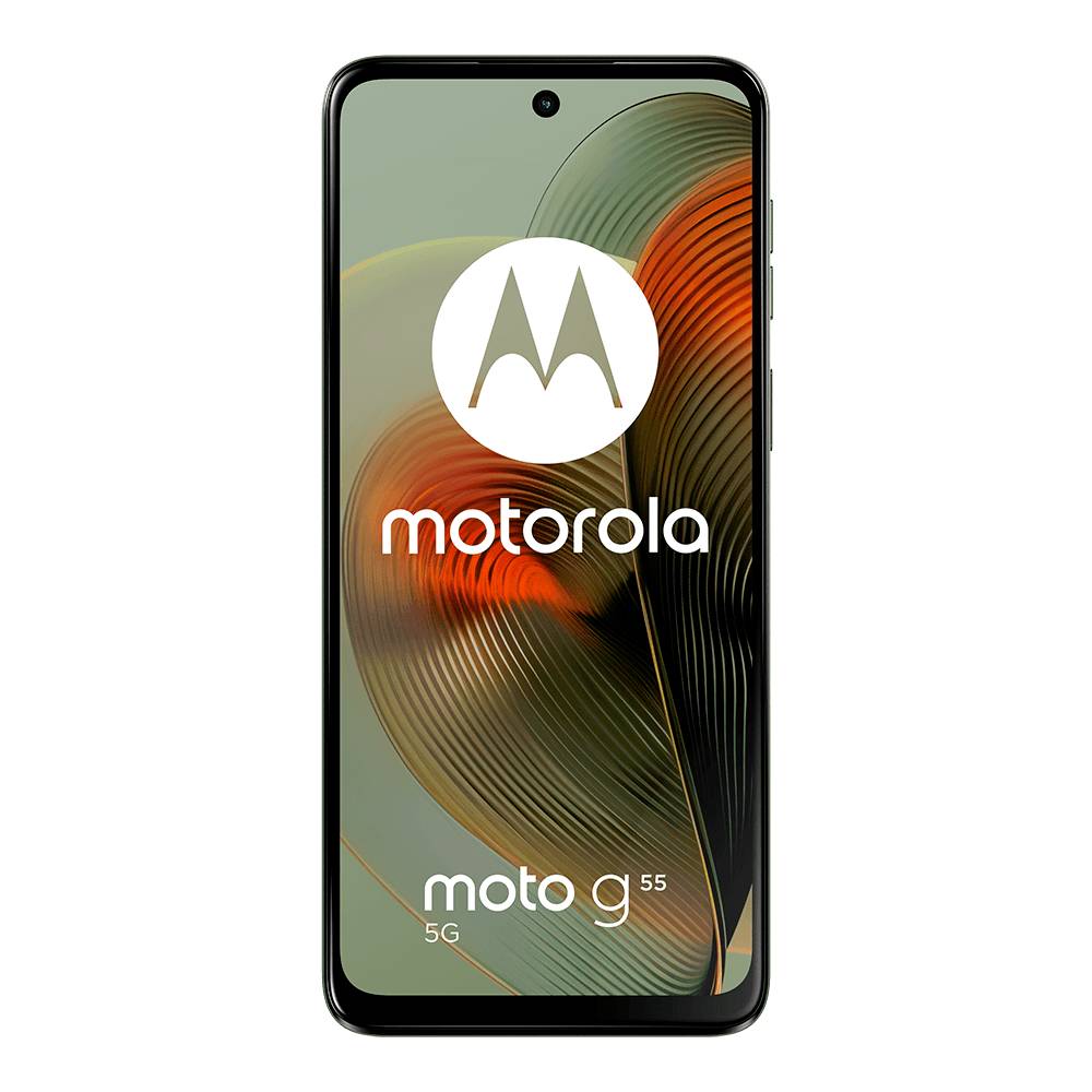 Teléfono MOTO G55 8GB RAM 256GB 5G Smoky Green