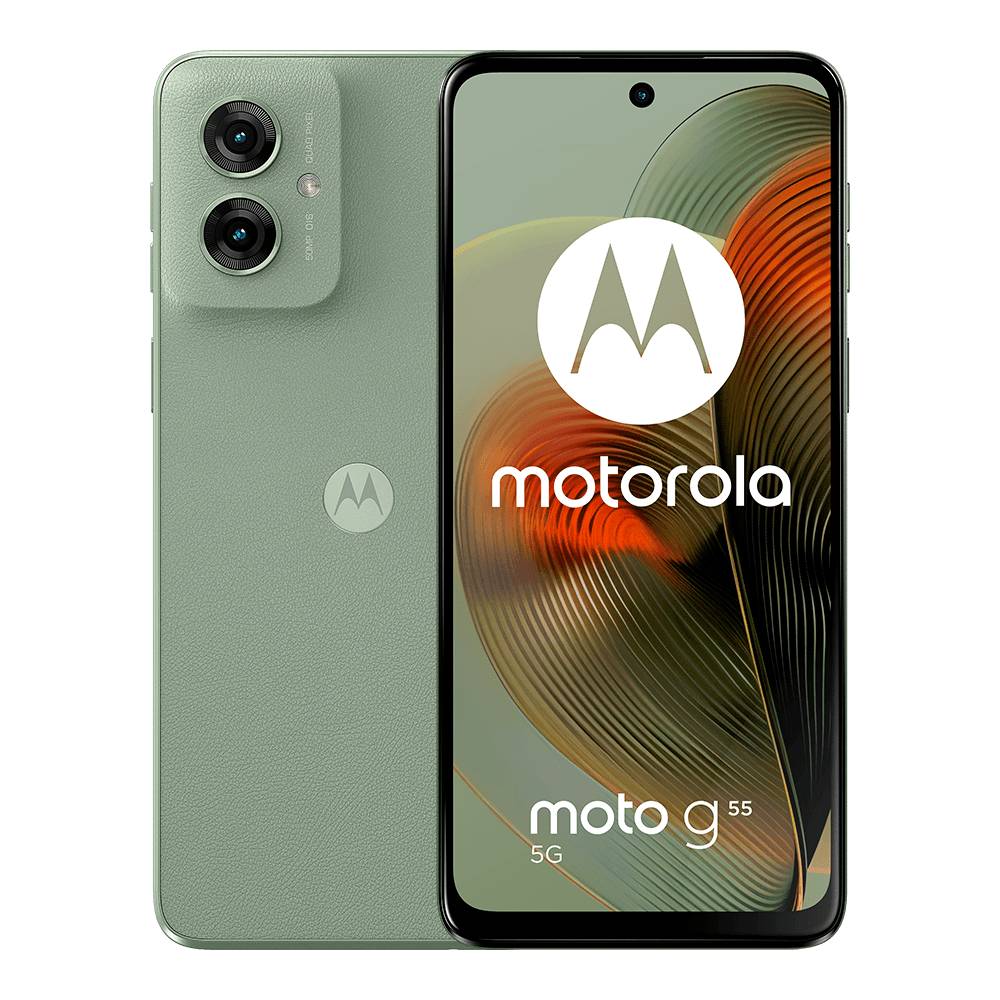 Teléfono MOTO G55 8GB RAM 256GB 5G Smoky Green
