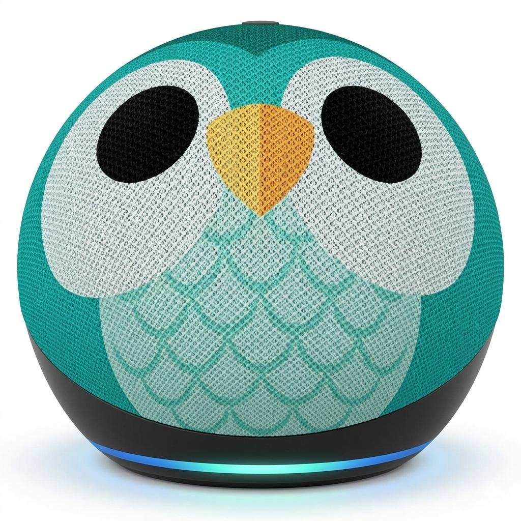 Bocina Alexa Echo dot Kids Buho