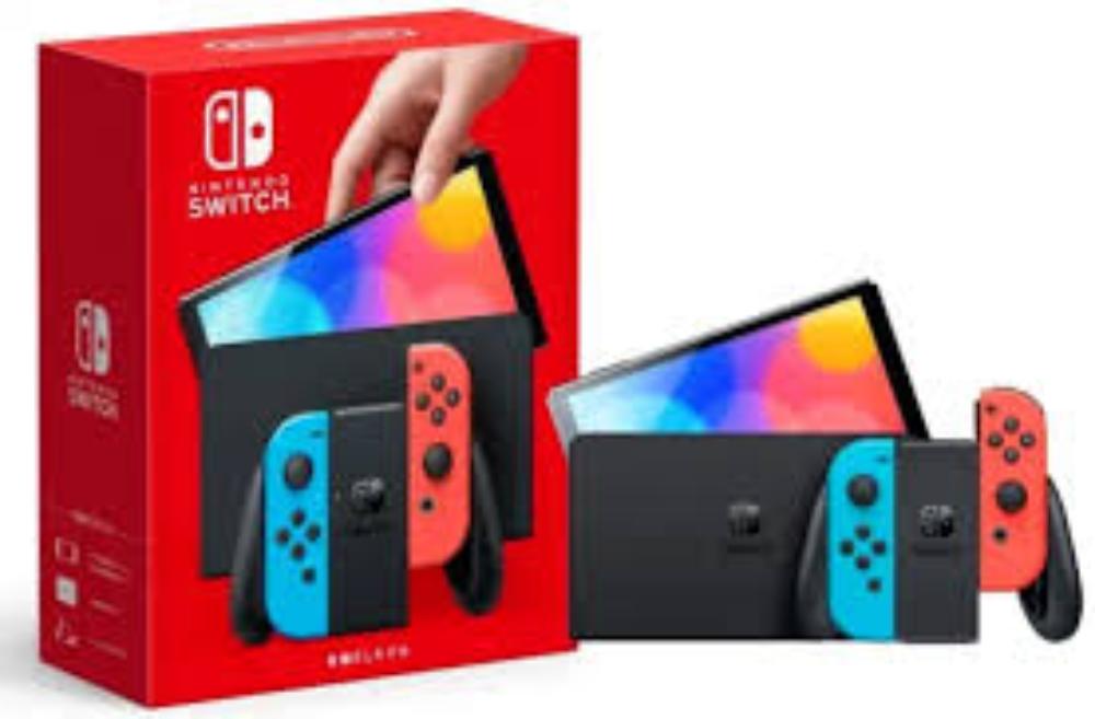 CONSOLA NINTENDO SWITCH 64GB ROJO AZUL P/OLED