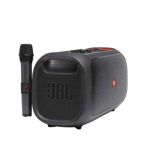 BOCINA JBL PARTYBOX ON-THE-GO ESSENTIAL CON MICROFONO